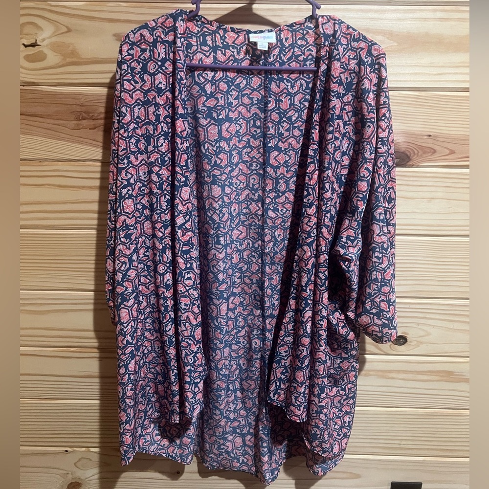 LulaRoe Lindsay Kimono Size Large